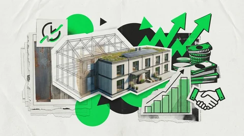 Maison modulaire bien entretenue après plusieurs années, dans un quartier établi du Québec, arbres matures
